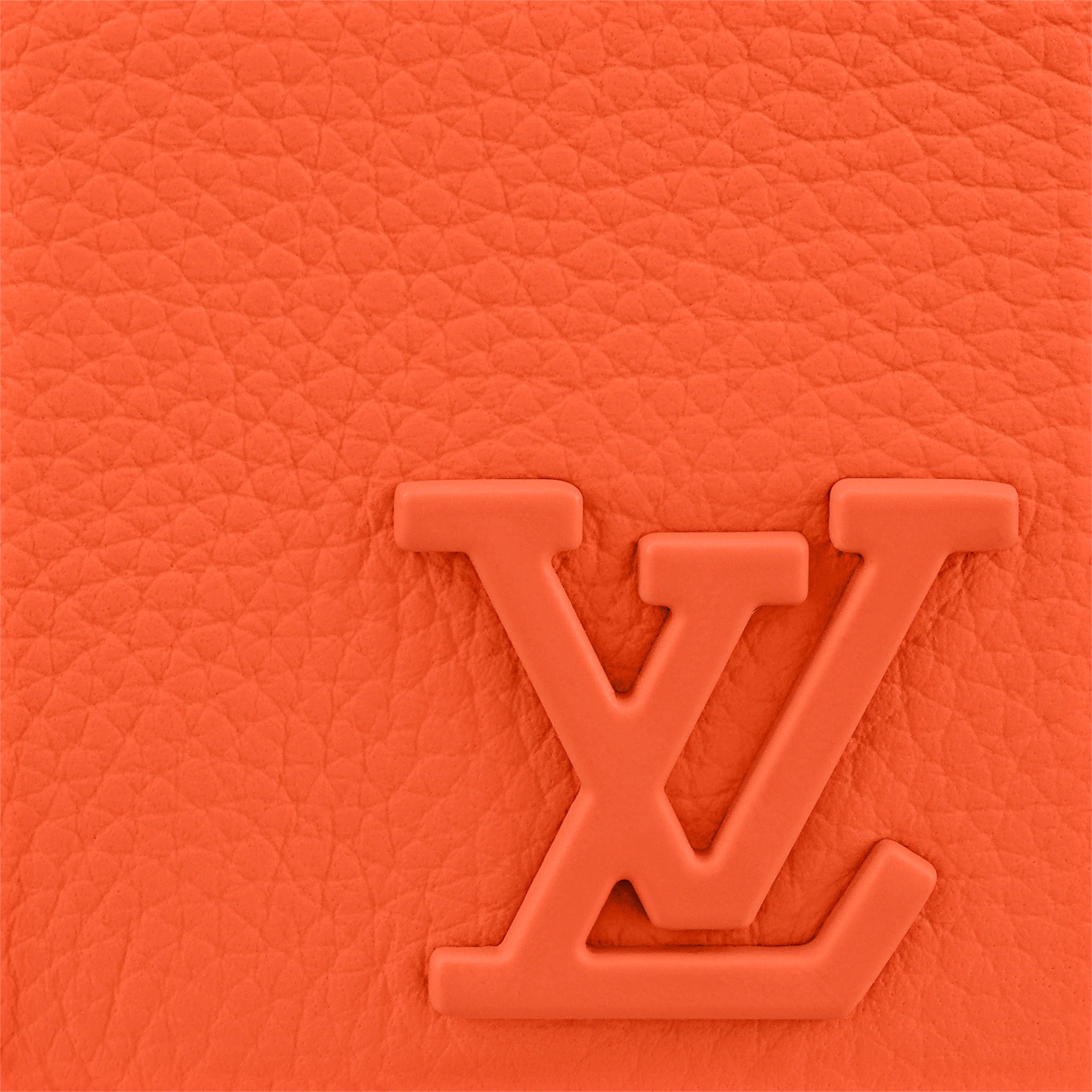 Louis Vuitton Key Pouch LV AEROGRAM in Orange - Men - Small Leather Goods M81032