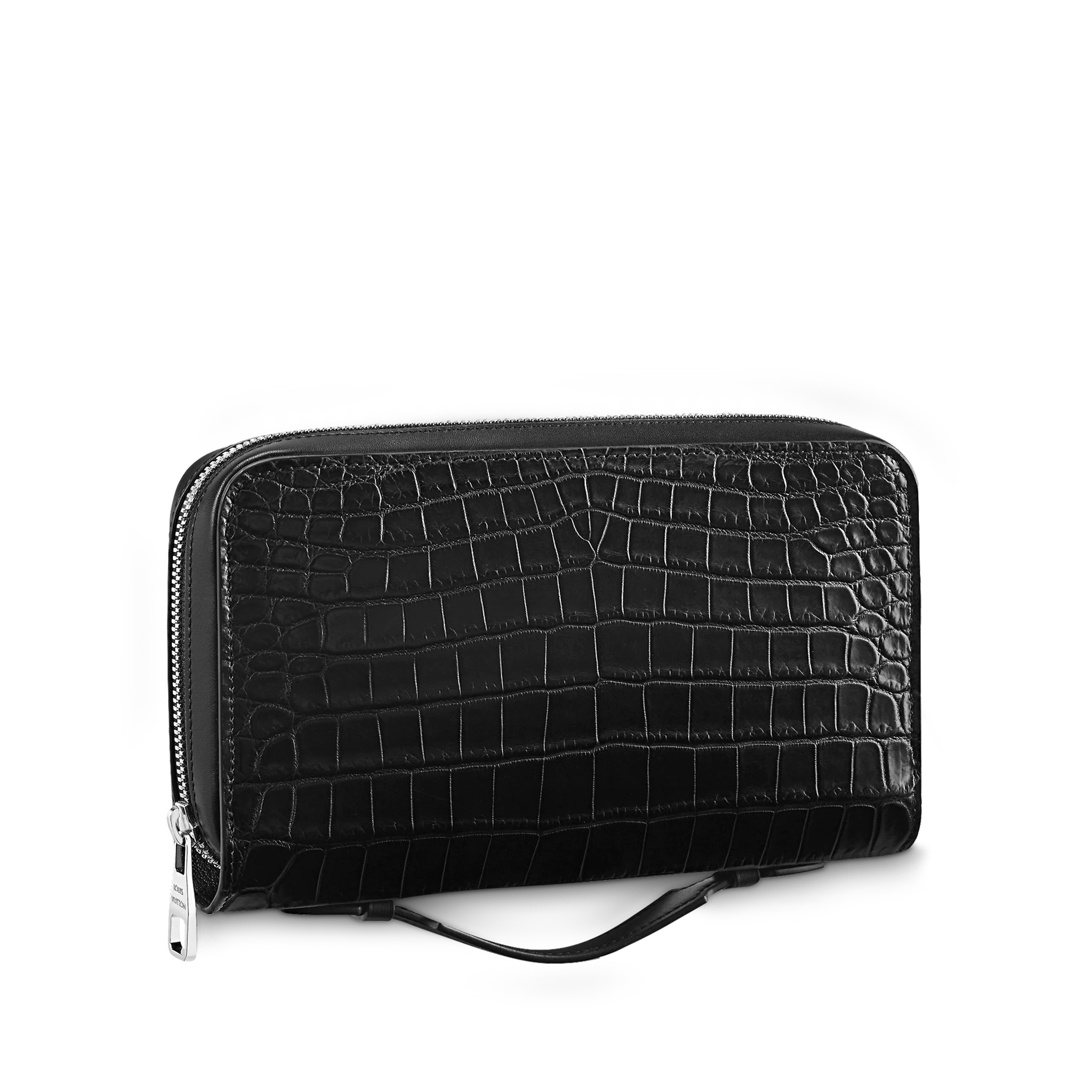 Louis Vuitton Zippy XL Wallet Crocodilien Mat in Black - Men - Small Leather Goods N92971